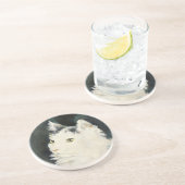 En Grès Buffy - détail n° 2 Dessous de verre (Côté)