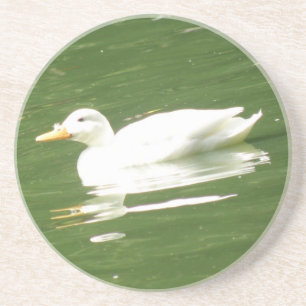 En Grès Canard sur les Dessous de verre d'eau