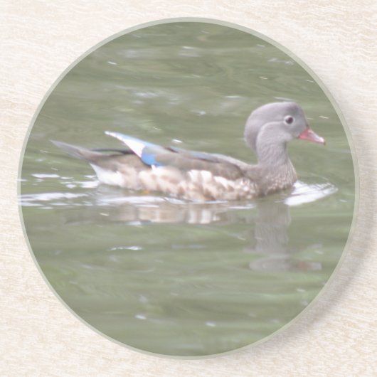 En Grès Canard sur les Dessous de verre du lac (Devant)