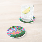 En Grès Cantique du Dessous de verre solaire (Côté)