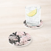 En Grès Cherry Blossom Dessous de verre édité (Côté)