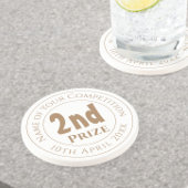 En Grès Concours 2e prix Dessous de verre de trophée