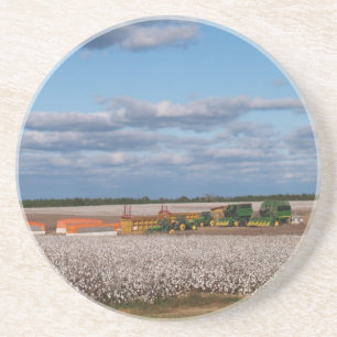 En Grès Cotton Series—Récolte d'un Dessous de verre de cha