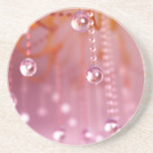 En Grès Coucher de soleil dans le Dessous de verre de cris (Devant)