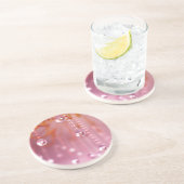 En Grès Coucher de soleil dans le Dessous de verre de cris (Côté)