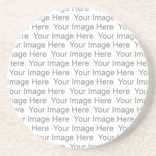 En Grès Créez votre propre Dessous de verre de boisson (Devant)