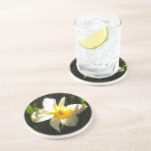 En Grès Daffodique au Dessous de verre Daybreak (Côté)