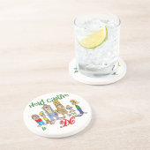 En Grès DC Funny Trailer Park Dessous de verre Sandstone (Côté)