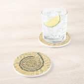 En Grès Démêler le Dessous de verre (Côté)