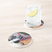 En Grès Des dessous de verre de vin (Côté)