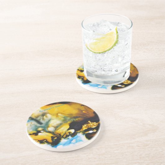 En Grès Dessous de verre (Côté)