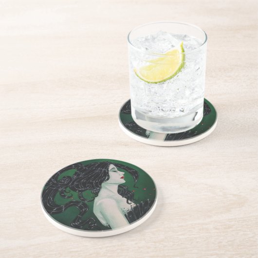 En Grès Dessous de verre (Côté)