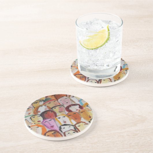 En Grès Dessous de verre (Côté)