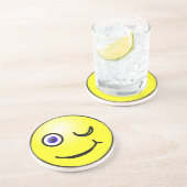 En Grès Dessous de verre à face (Côté)