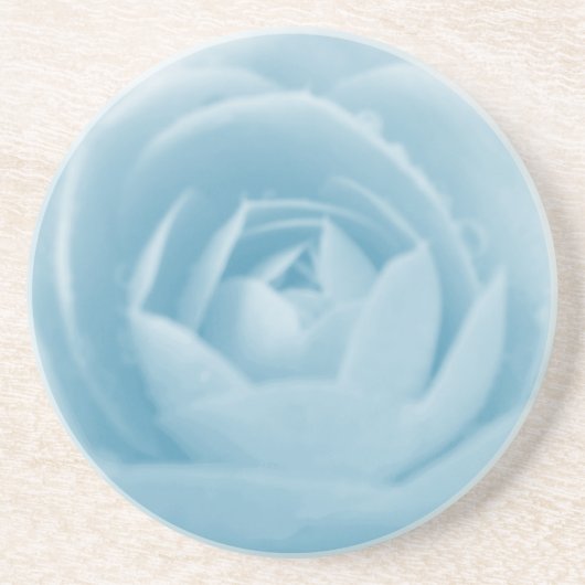 En Grès Dessous de verre à fleurs à bulles Camellia (Devant)