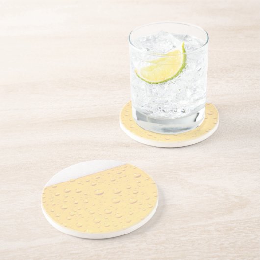 En Grès Dessous de verre à la bière (Côté)