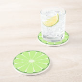 En Grès Dessous de verre à la chaux (Côté)