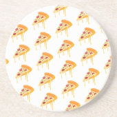 En Grès Dessous de verre à la pizza (Devant)