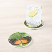 En Grès Dessous de verre à papillon long tigre (Côté)
