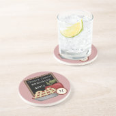 En Grès Dessous de verre à tarte à la pomme maison (Côté)