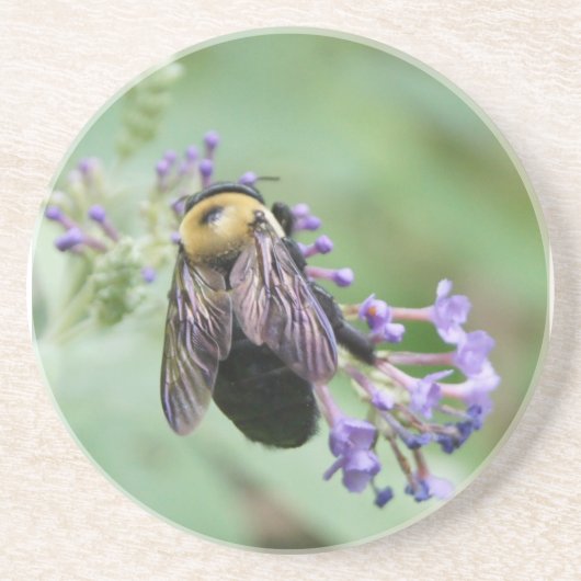 En Grès Dessous de verre abeille (Devant)