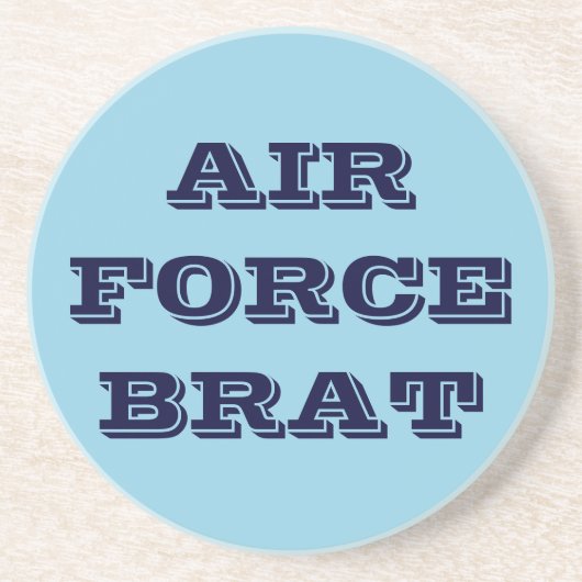 En Grès Dessous de verre Air Force Brat (Devant)