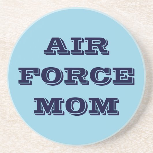En Grès Dessous de verre Air Force Maman (Devant)