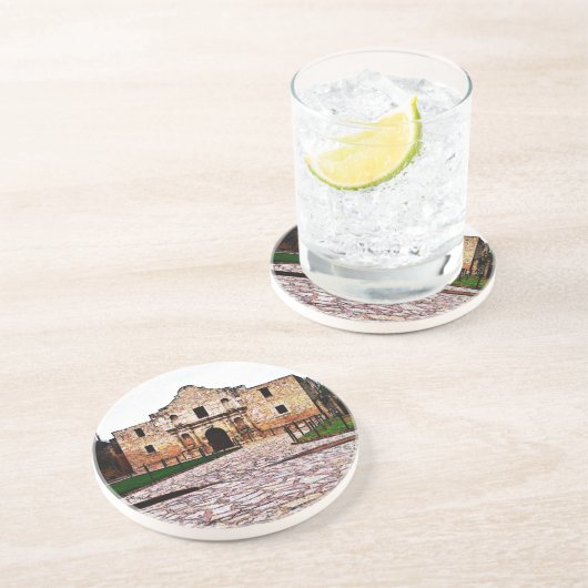 En Grès Dessous de verre Alamo Sandstone Drink (Côté)