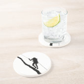En Grès Dessous de verre alpiniste (Côté)