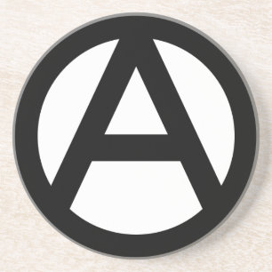 En Grès Dessous de verre anarchique