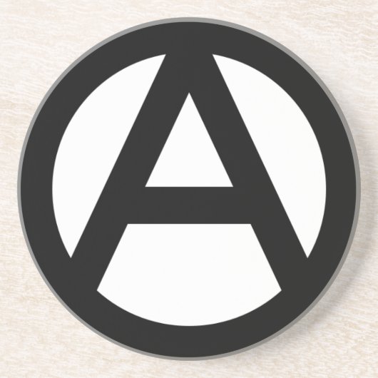 En Grès Dessous de verre anarchique (Devant)