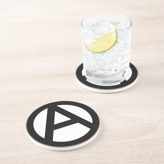 En Grès Dessous de verre anarchique (Côté)