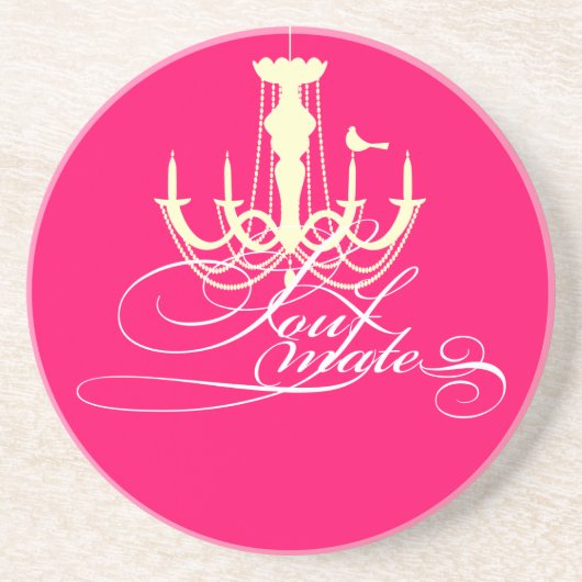 En Grès Dessous de verre antiques de lustre (Devant)