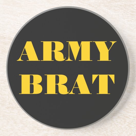 En Grès Dessous de verre Armée Brat (Devant)