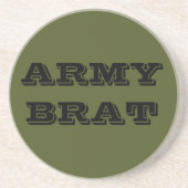 En Grès Dessous de verre Armée Brat (Devant)