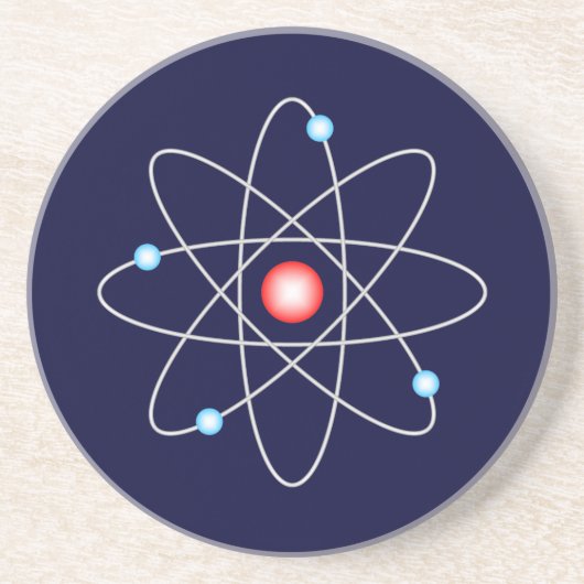 En Grès Dessous de verre atomiques (Devant)