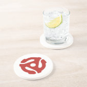 En Grès Dessous de verre audiophile de l'adaptateur de dis (Côté)