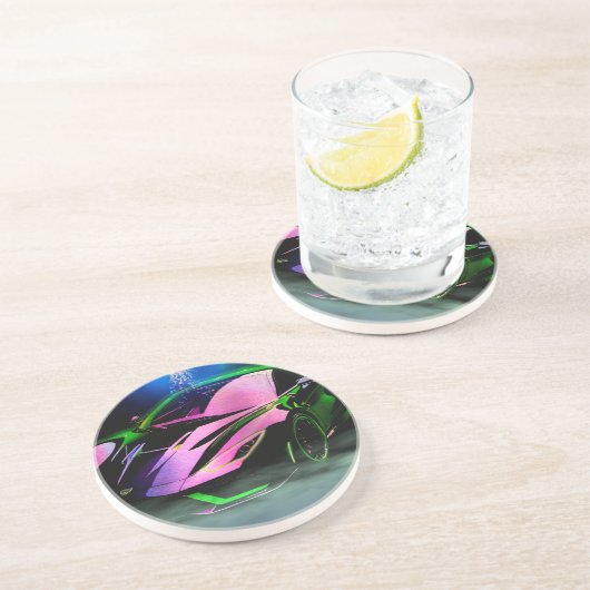 En Grès Dessous de verre Aura (Côté)