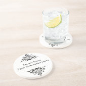 En Grès Dessous de verre autoritaires (Côté)