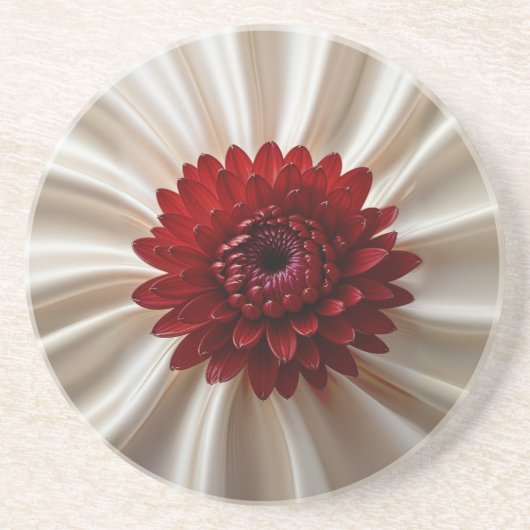 En Grès Dessous de verre avec couleurs japanase Design (Devant)