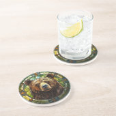En Grès Dessous de verre Bear Sandstone (Côté)