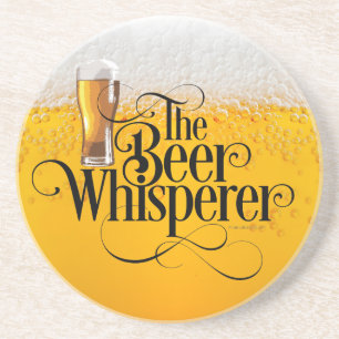 En Grès Dessous de verre Beer Whisperer