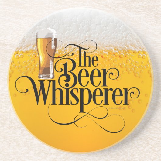 En Grès Dessous de verre Beer Whisperer (Devant)