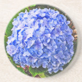 EN GRÈS DESSOUS DE VERRE BLEU HYDRANGEA SANDSTONE (Devant)