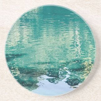 En Grès Dessous de verre Blue Water