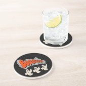En Grès Dessous de verre Boo Ghost (Côté)