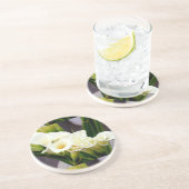En Grès dessous de verre calla lily (Côté)