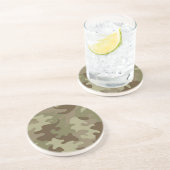 En Grès Dessous de verre Camouflage (Côté)