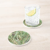 En Grès Dessous de verre Camouflage de sauterelles (Côté)