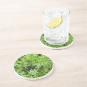 En Grès Dessous de verre carottes (Côté)
